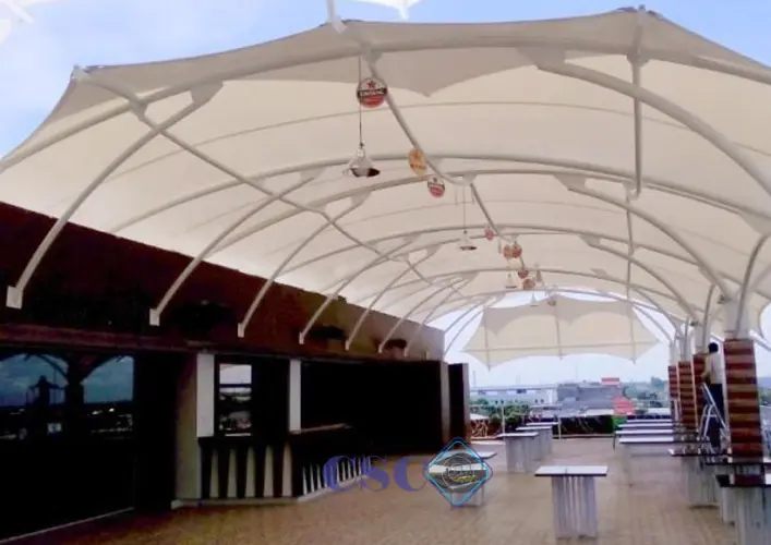 Canopy Membrane Hall / Atrium di Banjar